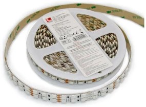 Adeleq Ταινία LED Λευκή Αυτοκόλλητη 5m 5050 24VDC 24W Και 144LED Ανά Μέτρο IP54 RGB 30-3402402401