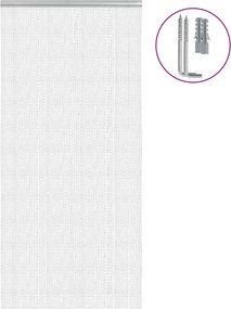 vidaXL Σήτα Πόρτας Αλυσιδωτή 100x212 εκ. από Αλουμίνιο