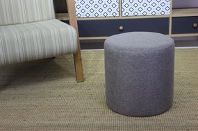 Tuffet Silindir Puf - Anthracite Anthracite