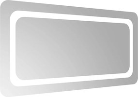 vidaXL Καθρέφτης Μπάνιου με LED 80x40 εκ.