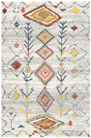 Χαλί Tikal Shaggy 889 I Grey-Multi Royal Carpet 160X235cm