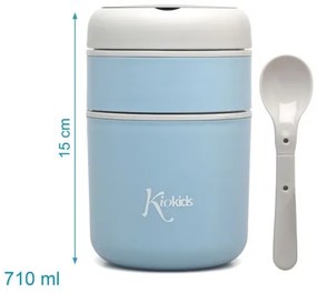 Θερμoδοχείο Φαγητού Kiokids με Κουταλάκι Ciel 710ml.