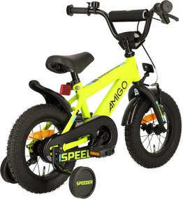 Speeder 12 Inch 21,5 cm Boys Coaster Brake Yellow/Black