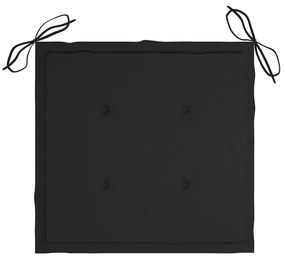 vidaXL Καρέκλες Κήπου 6 τεμ. από Μασίφ Ξύλο Ακακίας με Μαξιλάρια