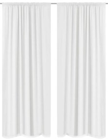 vidaXL Κουρτίνες Συσκότισης Δύο Στρωμάτων 2 τεμ. Λευκές 140 x 245 εκ.