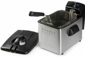Φριτέζα DOMO DO465FR 4 L 3000 W Ασημί Χάλυβας