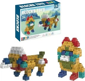 Σετ τουβλάκια κατασκευών DIY - 120pcs - CXL200-85 - 130656