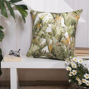 Μαξιλαροθήκη Διακοσμητική Lugo Green Teoran 50X50 Cotton-Polyester