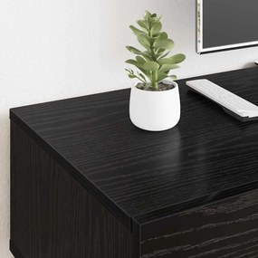 vidaXL Ντουλάπι TV Μαύρη Οξυά 150 x 36 x 30 εκ Επεξεργασμένο ξύλο