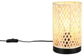 Φωτιστικό Επιτραπέζιο Reality Lighting -RL LAURENT R56091932 Μαύρο Ματ (Black Mat)