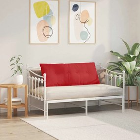 VidaXL Μαξιλάρι Πλάτης Κόκκινο 120 x 50 x 19 cm ύφασμα