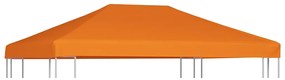vidaXL Κάλυμμα για Κιόσκι Πορτοκαλί 4 x 3 μ. 310 γρ./μ²