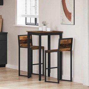 vidaXL Τραπεζαρίες Επεξεργασμένο ξύλο