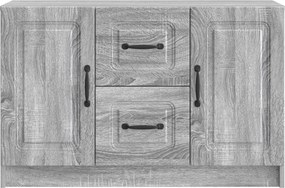 vidaXL Πλαϊνό γραφείο Γκρι Sonoma 89 x 34,5 x 57 εκ.