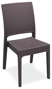 094 Florida καρέκλα Σε πολλούς χρωματισμούς 45x52x87(45)cm Resin