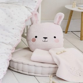 Μαξιλάρι Διακοσμητικό Παιδικό (Με Γέμιση) Mopsy Pink Nima 40Χ40 Πολυέστερ