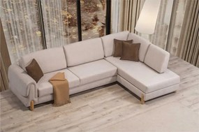 Stewehome Γωνιακός καναπές με κρεβάτι μοντέρνου στιλ