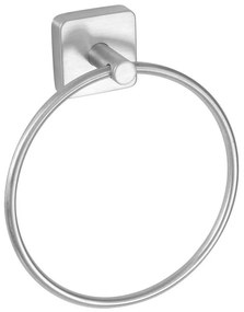 Κρεμάστρα Πετσέτας Κρίκος Quattro 422099 17x5,2x19cm Satin Karag Stainless Steel