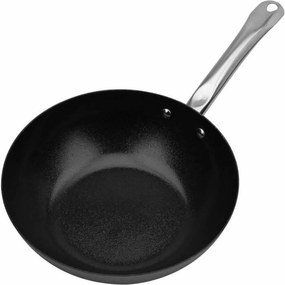 Τηγάνι Wok GSW Χάλυβας Ø 28 cm 1 Τεμάχια