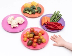 Set πιάτα ρηχά από bamboo "Sunset" Bobo &amp; Boo