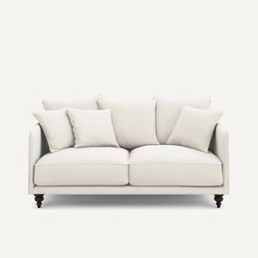 Καναπές compact από βελούδινη chenille, Lazare