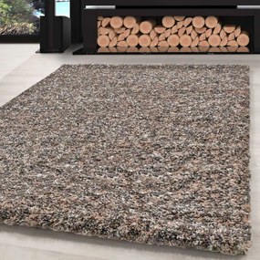 Χαλιά Κρεβατοκάμαρας (Σετ 3τμχ) Spitishop Lanudo 4500A Taupe