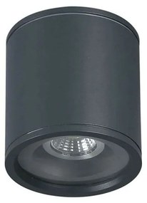 Φωτιστικό Οροφής - Πλαφονιέρα Calista 4294101 GU10 1xMax 35W 10,5x10,5cm Anthracite Viokef