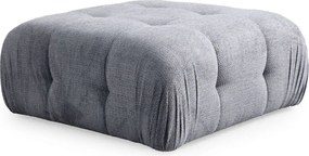 Corner Sofa Amaris 3 Seater With Pouffe - Grey Grey