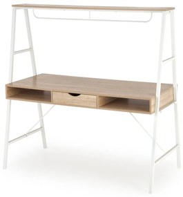 B48 desk sonoma oak / white DIOMMI V-CH-B/48