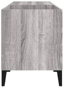vidaXL Δισκοθήκη Γκρι Sonoma 84,5 x 38 x 48 εκ. από Επεξεργασμένο Ξύλο