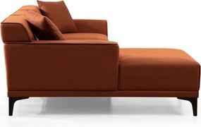 Corner Sofa Petra L Corner - Orange Orange