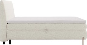 Επενδυμένο Κρεβάτι Evia-Κρεμ-180 x 200