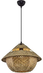 Φωτιστικό Οροφής 701CHD1801 Φ40x120cm 1xE27 24W Oak Opviq