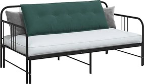 VidaXL Μαξιλάρι Πλάτης Σκούρο Πράσινο 140 x 50 x 19 cm