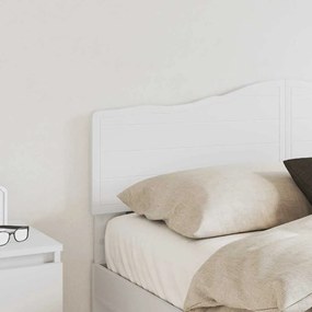 vidaXL Κεφαλάρι με κεφαλάρι Λευκό 135 cm Επεξεργασμένο ξύλο