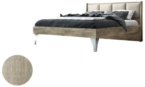 Intrahome Κρεβάτι "DIVA" διπλό σε χρώμα σταχτί 160x200 Intrahomesa-00652402