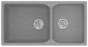 Sanitec Classic 307 Granite Grey Νεροχύτης