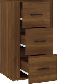 vidaXL Ντουλάπι Καφέ Δρυς 40 x 33 x 70 εκ. από Επεξεργασμένο Ξύλο