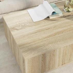 vidaXL Τραπεζάκι σαλονιού Δρύς Sonoma 95 x 55 x 31 εκ