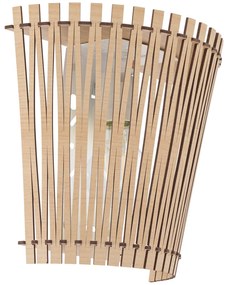 Φωτιστικό Τοίχου Sendero 96195 Honey Eglo Metal,Wood