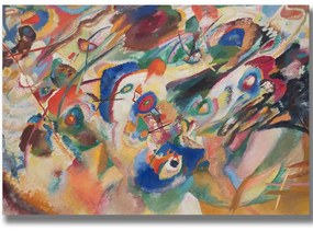 Πίνακας Καμβάς 677VSL1165 100x70cm Multi Wallity Οριζόντιοι Ξύλο, Καμβάς