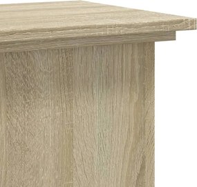 vidaXL Βάσεις Φυτών Sonoma Δρυς 33x33x60 εκ. Επεξεργασμένο Ξύλο