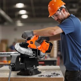 VEVOR 20V 2.56 Inches Deep Cut Variable Speed Portable Cordless Band Saw Kit