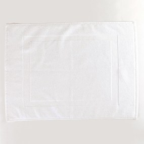 Πατακι Μπάνιου Ρίγα Λευκό 50x70 - Borea Home