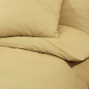 Σετ Παπλωματοθήκης Taupe 260x240 εκ. Ελαφρύ Ύφασμα Μικροϊνών 135988