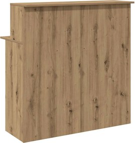 vidaXL Γραφείο υποδοχής 100x50x103,5 εκ. Επεξεργασμένο Ξύλο