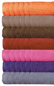 Πετσέτα Happy 1132 Red Das Home Προσώπου 50x90cm 100% Cotton