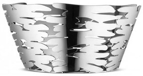 Φρουτιέρα - Ψωμιέρα Barket BM10/21 Φ21x10cm Από Ανοξείδωτο Ατσάλι Silver Alessi Stainless Steel