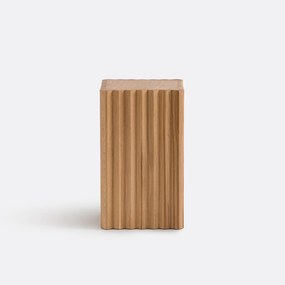 Βοηθητικό τραπεζάκι με επένδυση δρυός, Onate