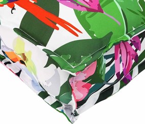 vidaXL Μαξιλάρι Floral Πολύχρωμο 120 x 80 x 12 cm Ύφασμα Όξφορντ